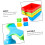 4pcs Watercolor Paint Palette Set, Stackable Durable Plastic Mixing Tray with Easy Clean Surface 5