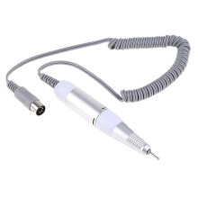 (Gray) Handheld Nail Drill Machine 30000rpm Handy Nail Drill Electric Nail File Kits