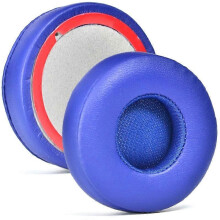 (Blue) Noise Canceling Ear Pads for Headphone Earmuff Good Sound Quality Sleeve