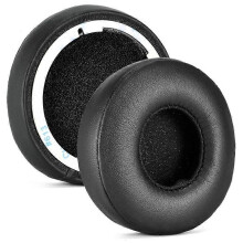 (Black) Noise Canceling Ear Pads for Headphone Earmuff Good Sound Quality Sleeve