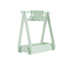 (Green) Jewelry Display Stand Acrylic Earrings Holder Necklace Jewelry Show Bracket