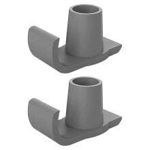 (06, Gray) Heavy Duty Walker Glide Skis Help Seniors Walker Glide Feet Cover For Folding Walker Accessories