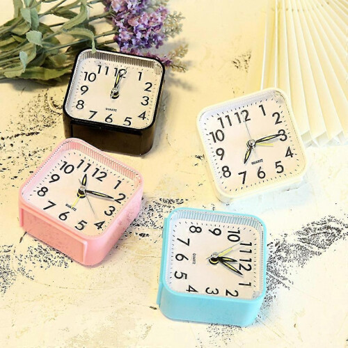 (White) Multifunction Alarm Clock Light  Glowing Led Light Ornament Crafts 2