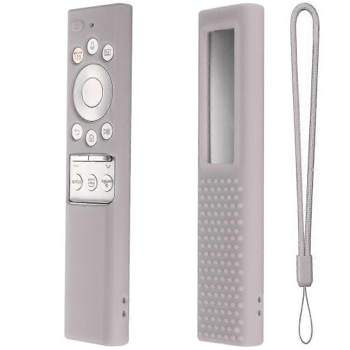 (Gray) Protective for Case for -Solar TV Remote Lightweight Sleeve Shockproof Cover