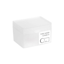 (A) Money Coin Holder Game Card Transparent Box Keys Case Business Card Storage Box