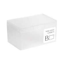 (C) Money Coin Holder Game Card Transparent Box Keys Case Business Card Storage Box