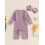 (9-12 Months, Purple) Σετ 2 τεμαχίων για νεογέννητα 8