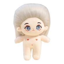 (No clothes A) Cartoon K-pop Idol Sleeping Doll Toddler Present Comfort Toy Figure