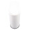 Plastic Trash Can with Press Lid Big White 41.2oz 2