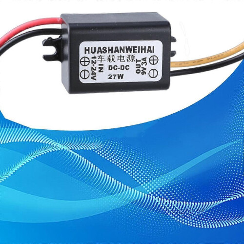 (3A) 24V-12V to 9V 1A/2A/3A Converters Step Down Module Power Adapters Connectors 1