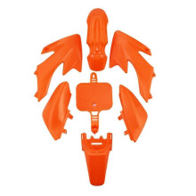 (Orange) Plastic Fender Body Fairing for CRF50 XR50 50cc 70cc 90cc 110cc 125cc Dirt Bike