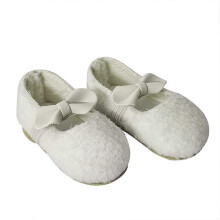 (White) Plush Shoes Sneakers Fit 18 Inch American&43 for CM Baby for Doll Clothes Kit