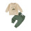 (2-3 Years, Apricot) Ensemble automnal 2 avec poches 1
