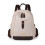 (White) Double Strap Shoulder Bag Korean Style Pack School Bag Splashproof Travel Bag 1