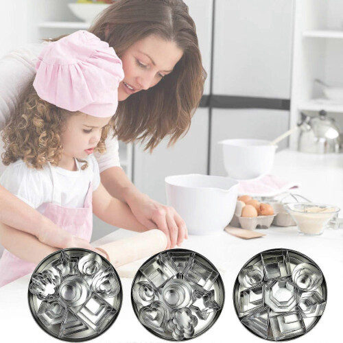 (Rectangular model) Biscuit Moulds Baking Gadgets 3 Styles to Choose Perfect Gifts for Baking Lovers 1