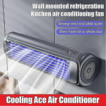(White) Portable Cooling Ace, Portable Air Conditioner Cooling Fan Quiet with 3 Speeds
