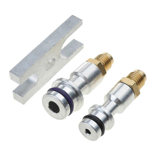 (B) Refrigeration Hose Connector Auto A/CPipe Leak Detection Maintainance Tools
