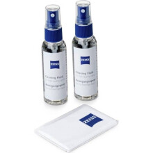 Conjunto de limpeza Zeiss com spray 2 x 60 ml + pano de microfibra 2390-368 para câmera