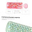 (Pink) 2.4G Wireless Keyboard and Mouse Set with Round Keycaps PC Keyboard and Mouse 4