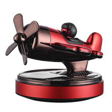 (Red) Cartoon Pilot Air Vent Freshener Aromatherapy Vent Easy Installation Decor