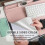 (Pink Double layer) Office Desk Mat Protector Waterproof Mouse Pad Desktop Keyboard Tabletop Pad 2