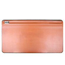(Brown Double layer) Office Desk Mat Protector Waterproof Mouse Pad Desktop Keyboard Tabletop Pad