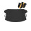(With magnet) Black Snow Windshield Sunshade SUV Car Front Window Protective Ice Frost Guard 1