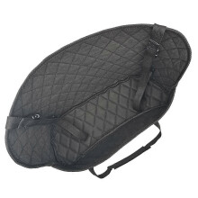 (Ordinary paragraph) Car Handbag Holder Auto Net Pocket Holder PU Leather Hanging Storage Bag