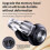 (White) Wireless TWS Bluetooth-compatible 5.2 Earphones Bone Conduction Headphones 4
