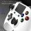 (Black) Wireless Controller with Double Motor Vibration Bluetooth-compatible Gamepad 5