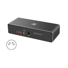 (AU Plug) 8K60Hz HDMIcompatible2.1 Audio Extractor Optical Coaxial 7.1CH LPCM AtmosDTSHD Audio Only Splitter CEC HDR10+ Converter