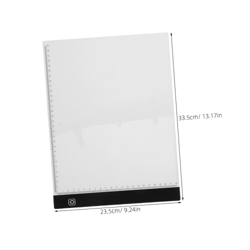 A4 LED Light Box Tracing Pad with Adjustable Brightness USB Powered for Drawing Sketching and Animation 1