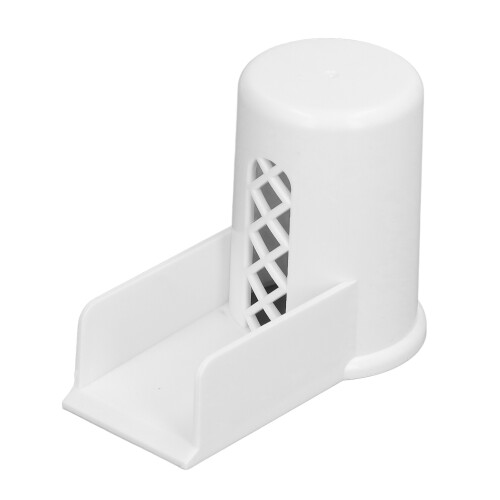 Dishwasher Air Gap Cover ABS White, Sloped