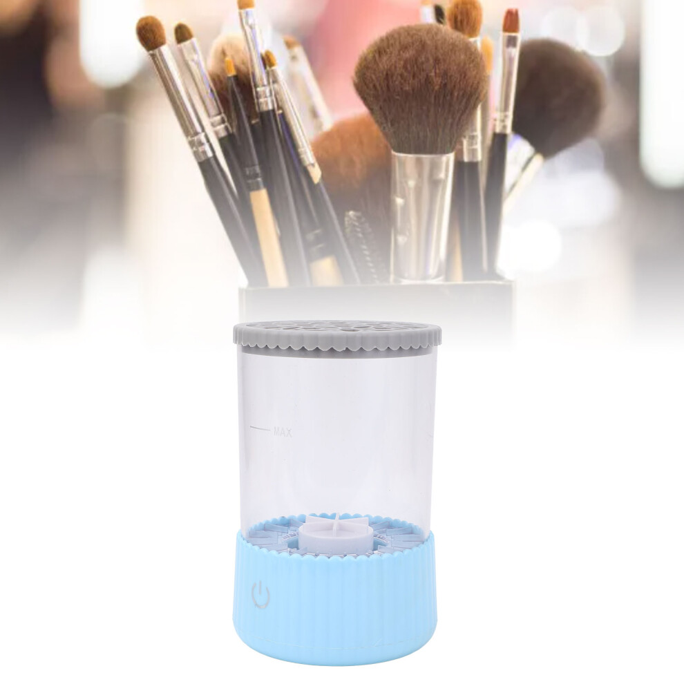 Blue Usb Makeup Brush Cleaner 7000Rpm 15X9.5x9.5cm