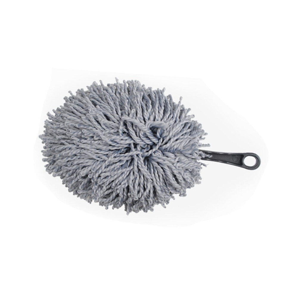 Car Cleaning Duster With Absorption Microfiber, Scratch Wash Mop For Detailing, 30X10cm Grey 9771547917045