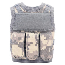 (ACU camouflage) Mini Tactical Beer Bottle Vest Outdoor Drink Bottle Vests Christmas Gift