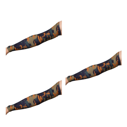 3Pièces Compression Camouflage Protection Douleur Sport Multi