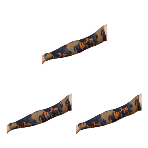 3Pièces Compression Camouflage Protection Douleur Sport Multi 1