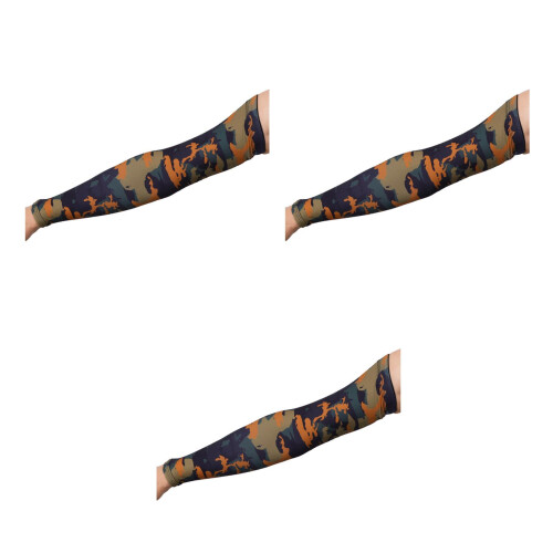 3Pièces Compression Camouflage Protection Douleur Sport Multi 2