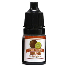 Resin Colorant 5ml Brown Epoxy Resin Dye, Concentration Oil Based Pigment for DIY Jewelry and Keychains