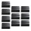 (Black) Multi-function Squeegee Car Film Sticker Scraper Window Household Cleaning Tool 1