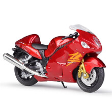 1:18 Diecast Motorcycle Model with CollectorGrade Detailing and Rolling Tires