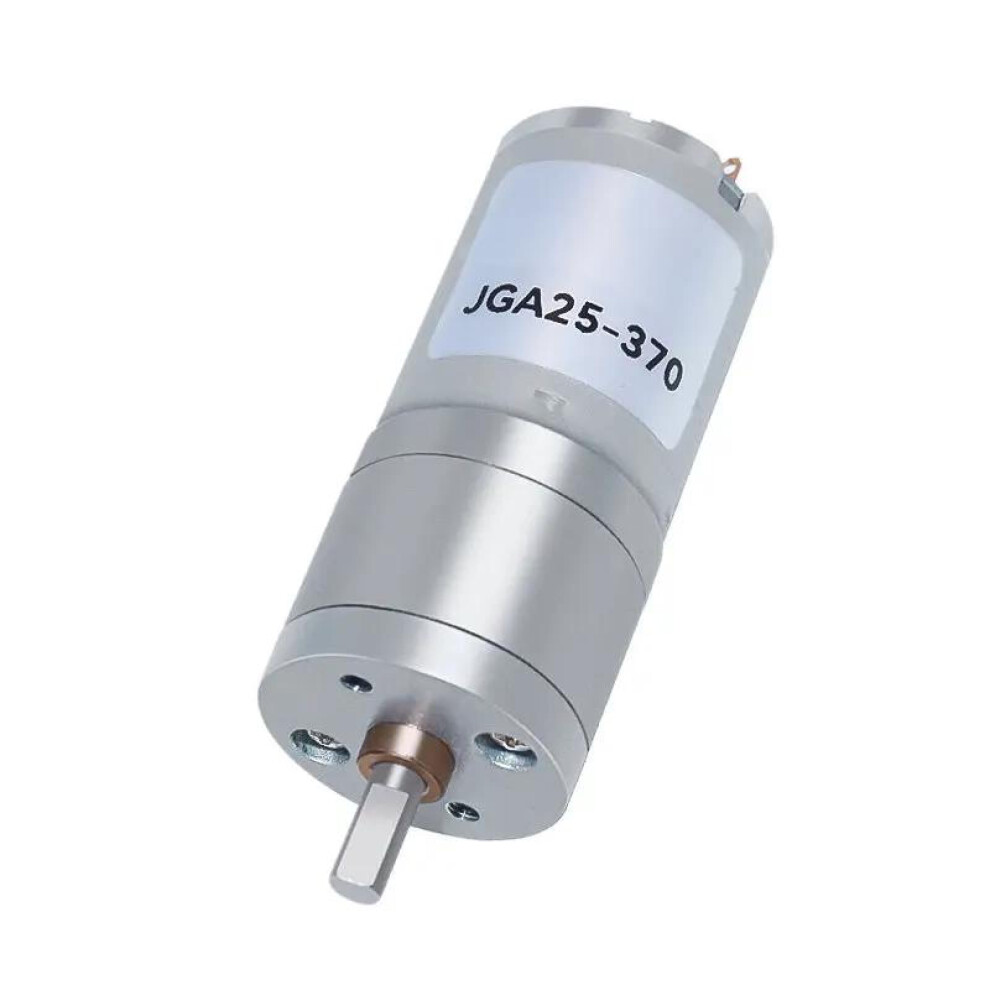 Jga25370 12V Dc Gear Motor 77Rpm Torque Metal Gearbox Low Noise Compact Design For Robotics 9073542064275