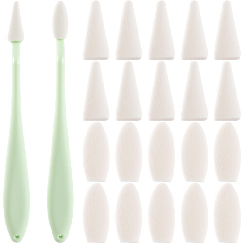 22pcs Blending Stumps Set for Graphite and Charcoal Drawing, Smooth Gradient Blending Art Tools with Replaceable Sponge Tips