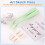 22pcs Blending Stumps Set for Graphite and Charcoal Drawing, Smooth Gradient Blending Art Tools with Replaceable Sponge Tips 4