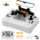 Mini Drone with Camera for Beginners, LED Lights, 360 Flips, Altitude Hold, Headless Mode – Black 1