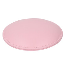 Round Nail Elbow Pad Pink 152x152x25mm Memory Foam