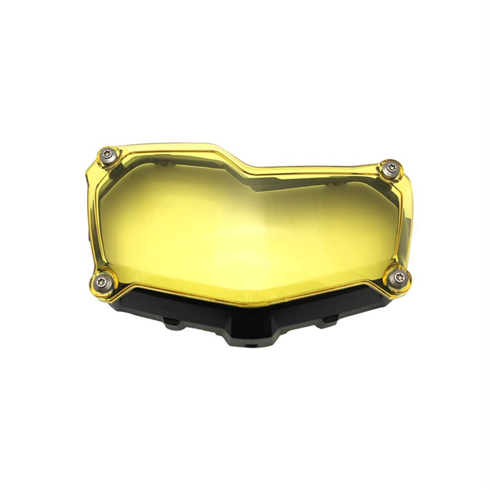 Motorcycle Headlight Guard For Bmw F750gs F850gs Adventure 20182022 Acrylic Protective Cover Yellow 9351714542883