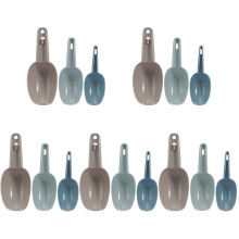 5Sets Household Plastic Scoops Versatile Kitchen Flour Ice Candy Scoop