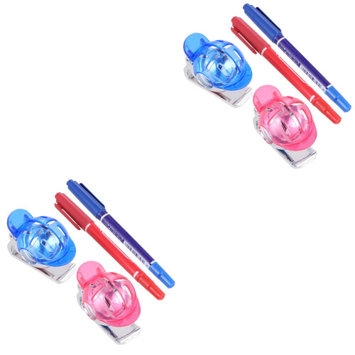 4Pcs Clip-on Ball Liner Assorted Colors for Precise Line Drawing Use 2